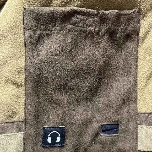 Covington Men’s Jacket, XL, Brown, Full Front Zipper, Lined, Casual, Mid Length - Picture 3 of 8